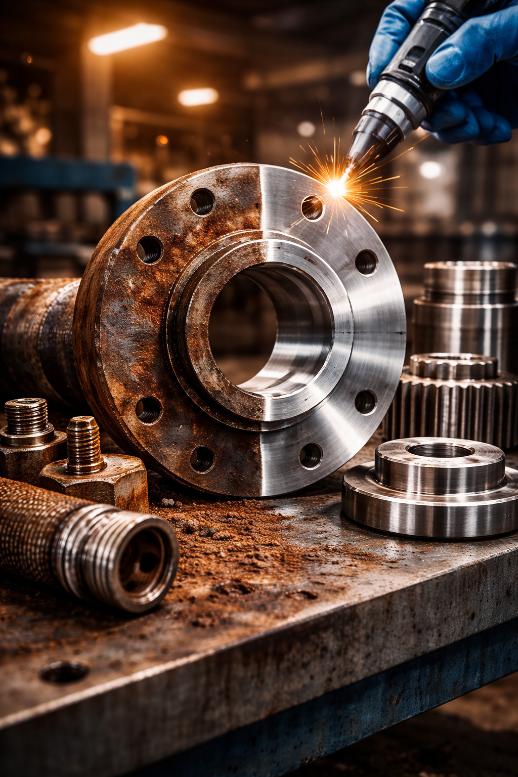 Óxido y superficies metálicas