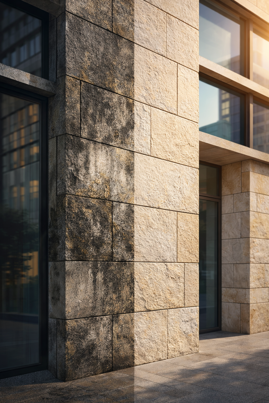 Restauración de fachadas y superficies arquitectónicas